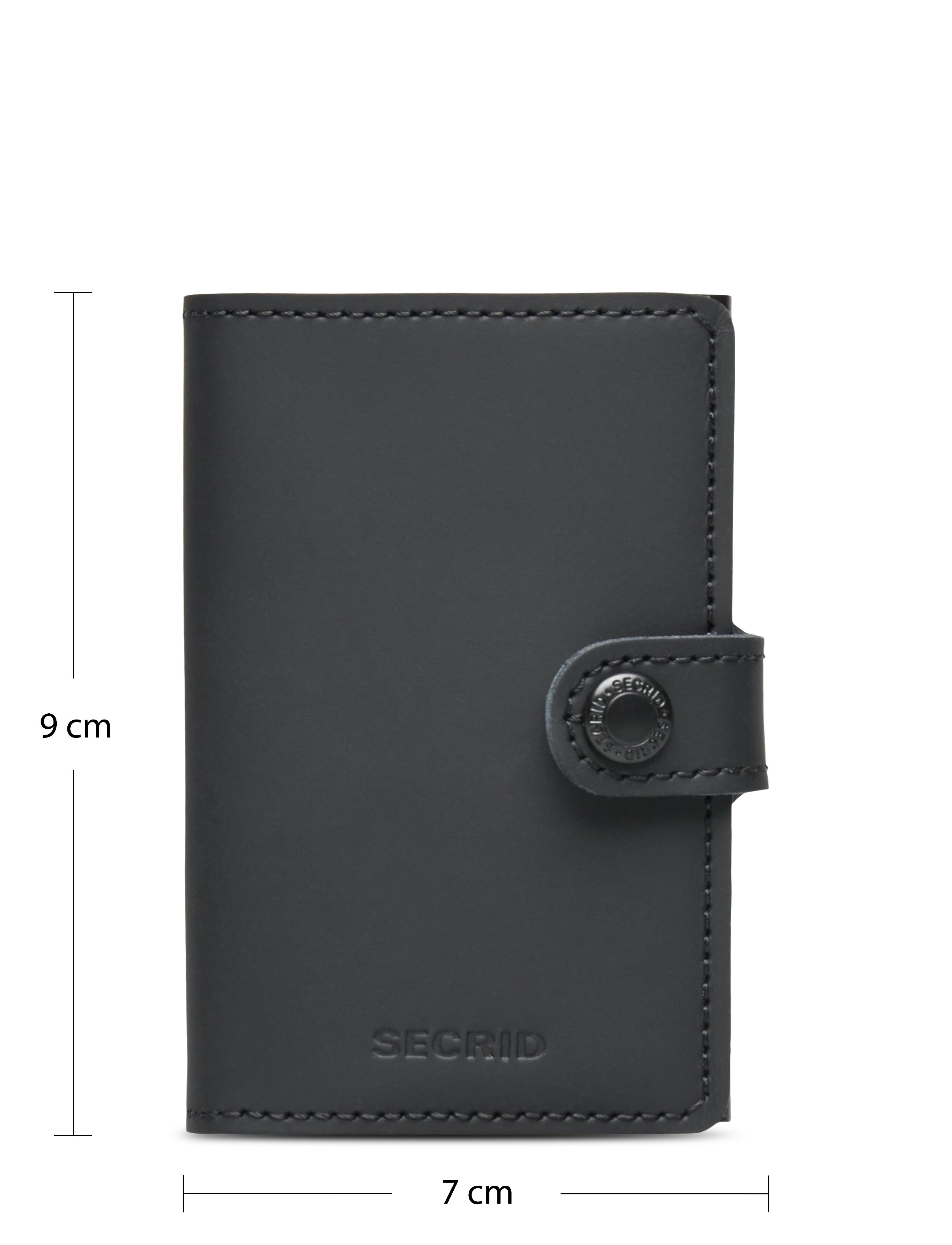 Secrid - MM-Black & Red - karšu maki - matte black - 5