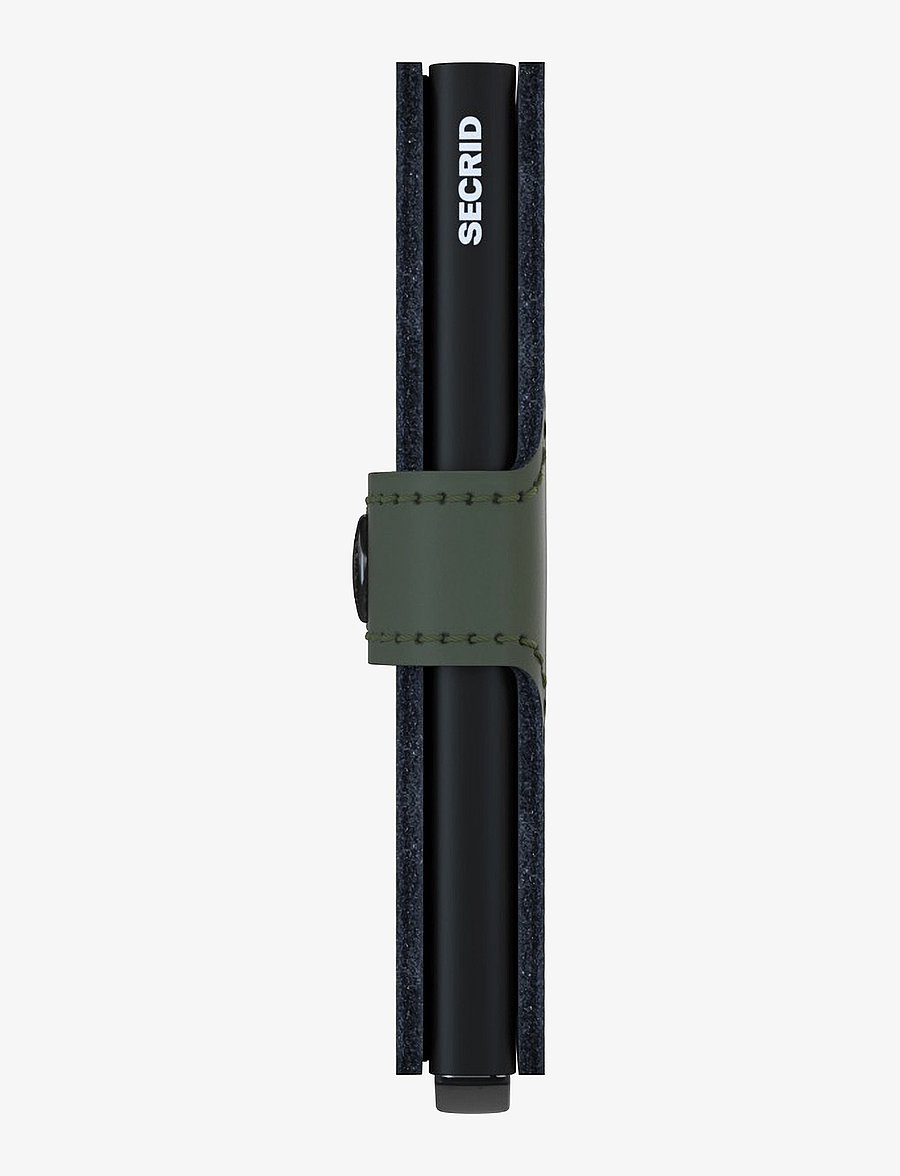 Secrid - Miniwallet - korthållare - matte green-black - 3