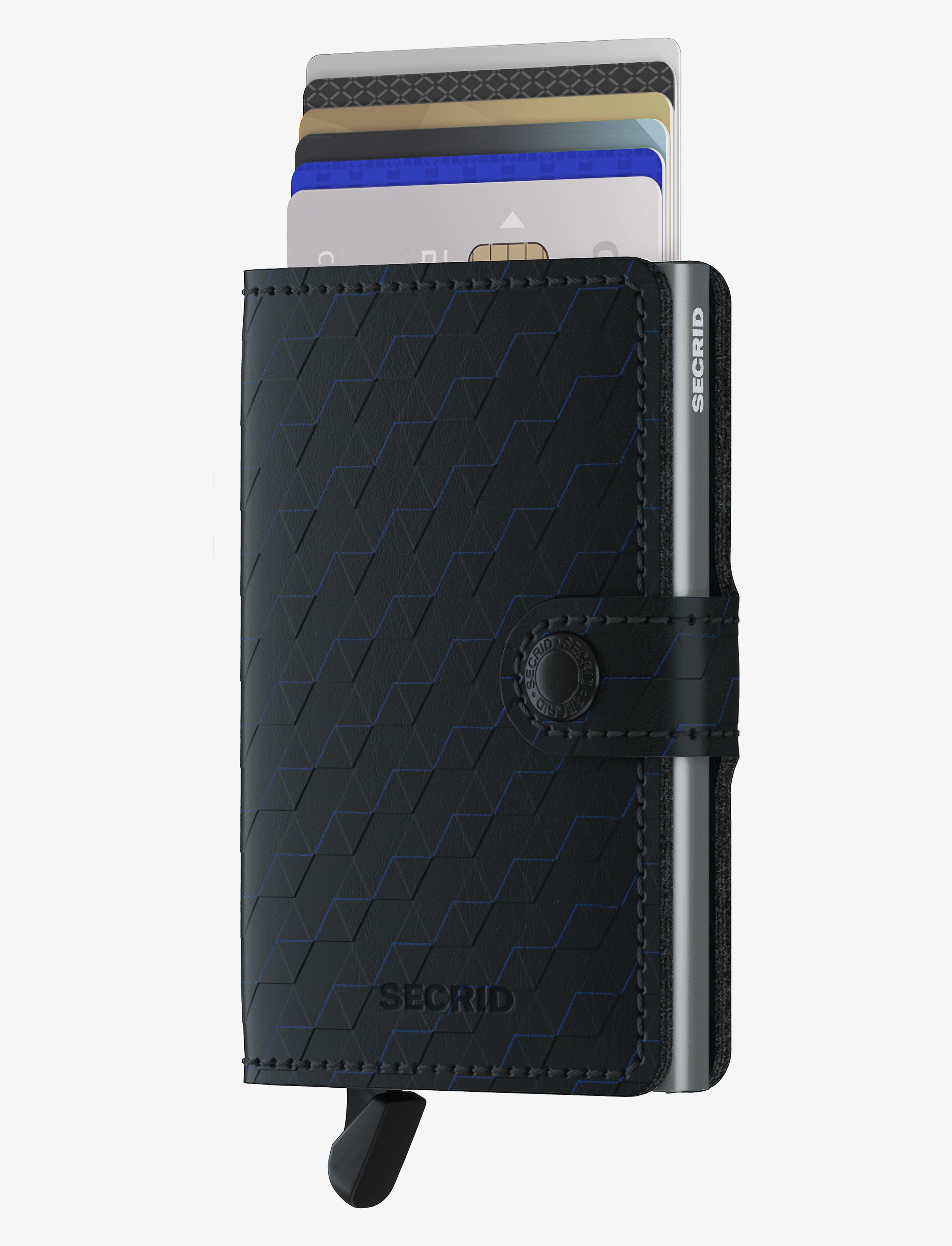 Secrid - Mop-Black-Titanium - korthållare - optical black-titanium - 1