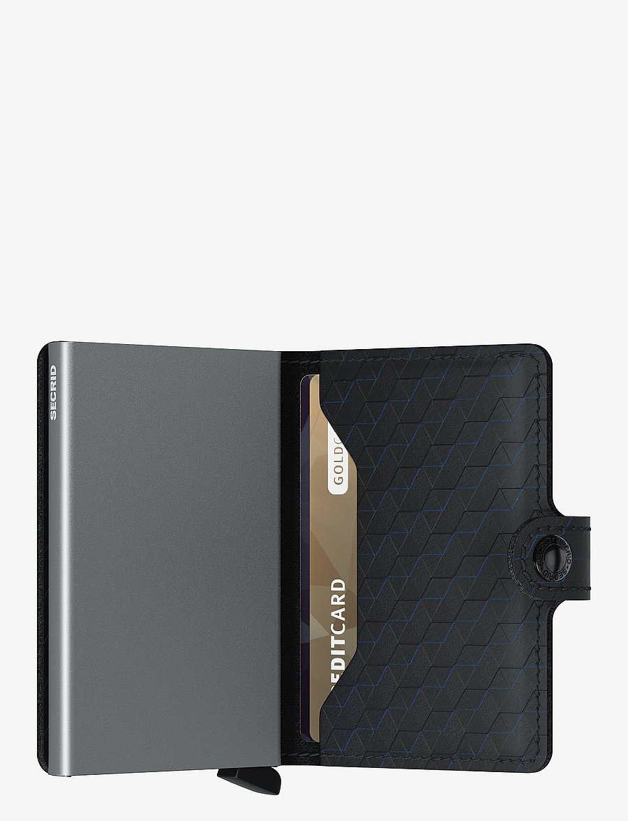 Secrid - Mop-Black-Titanium - korthållare - optical black-titanium - 3