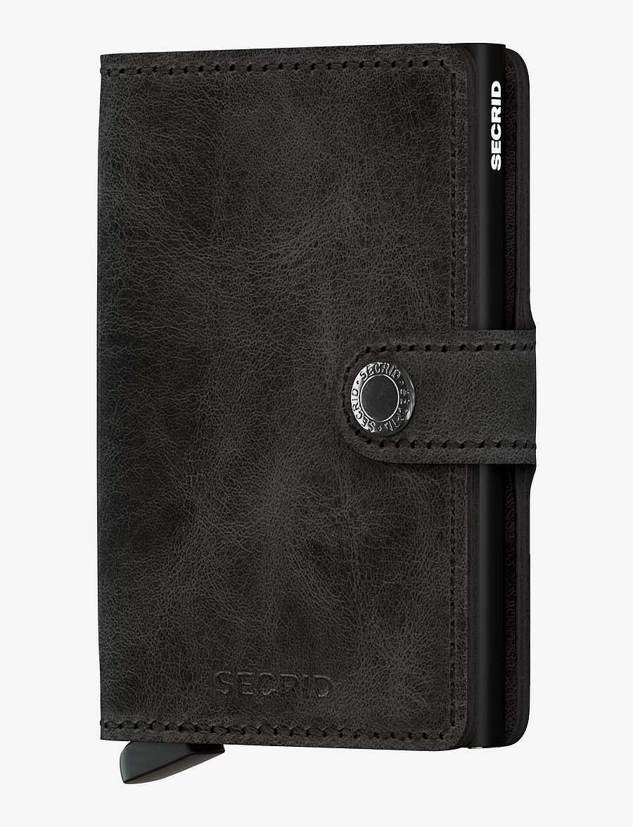 Secrid - Miniwallet - korthållare - vintage black - 0