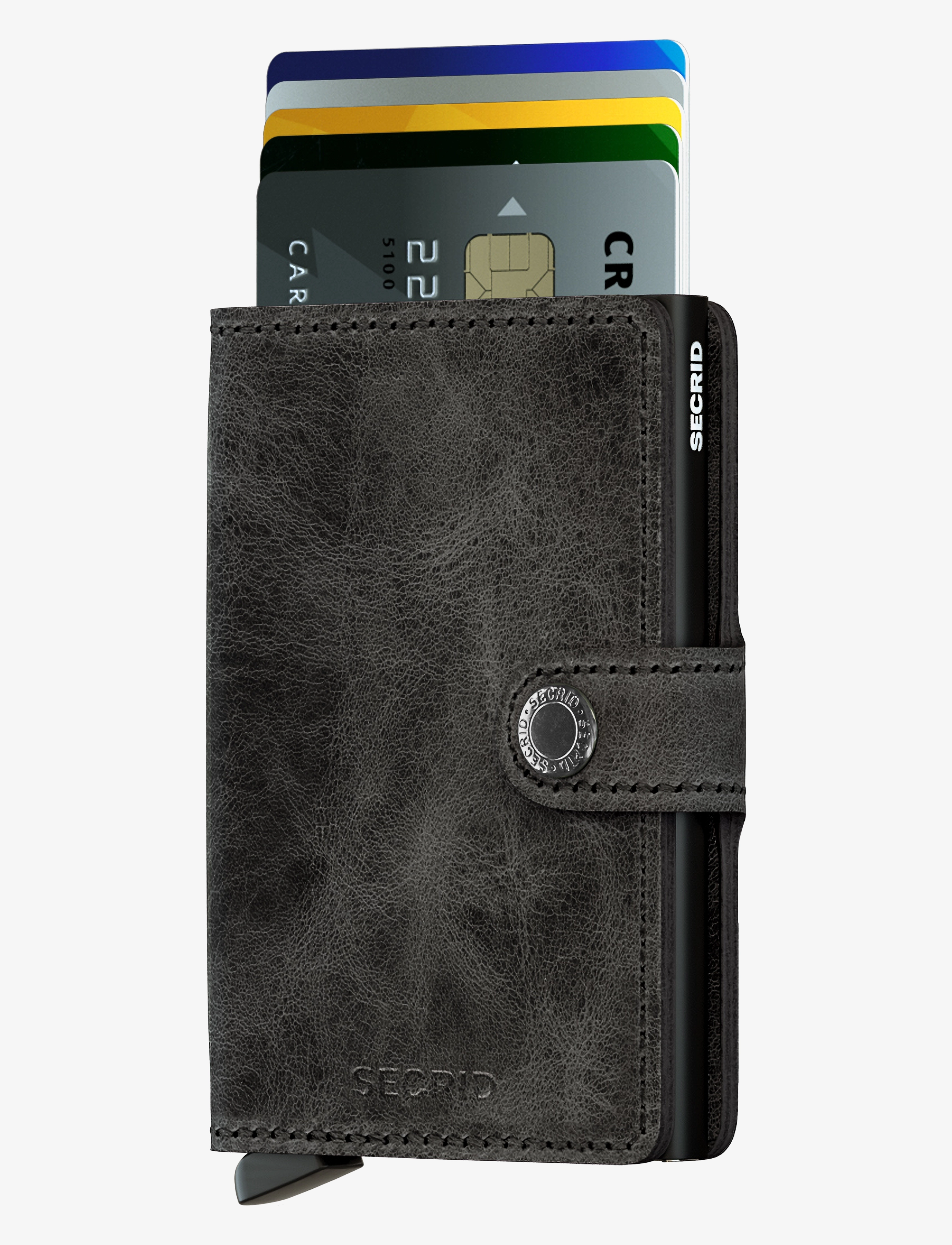 Secrid - Miniwallet - korthållare - vintage black - 1