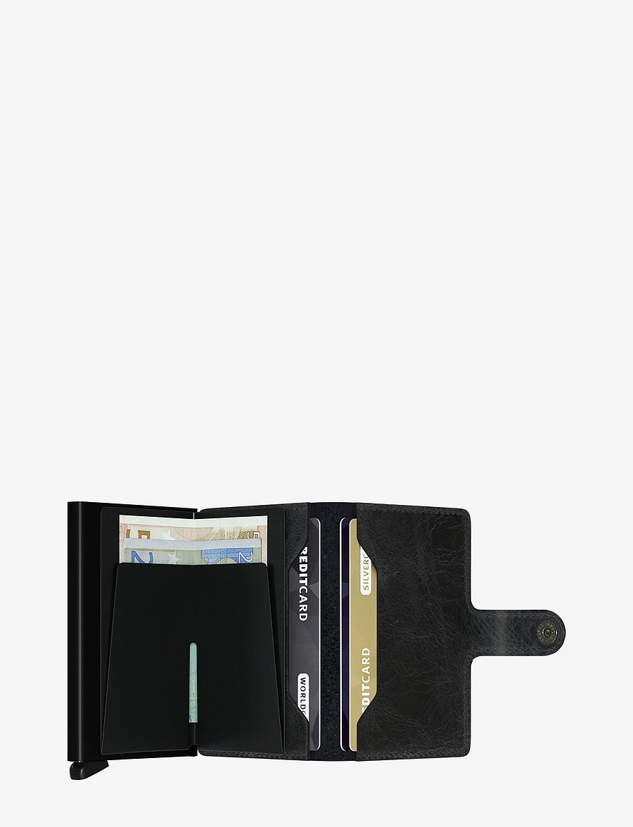 Secrid - Miniwallet - korthållare - vintage black - 2