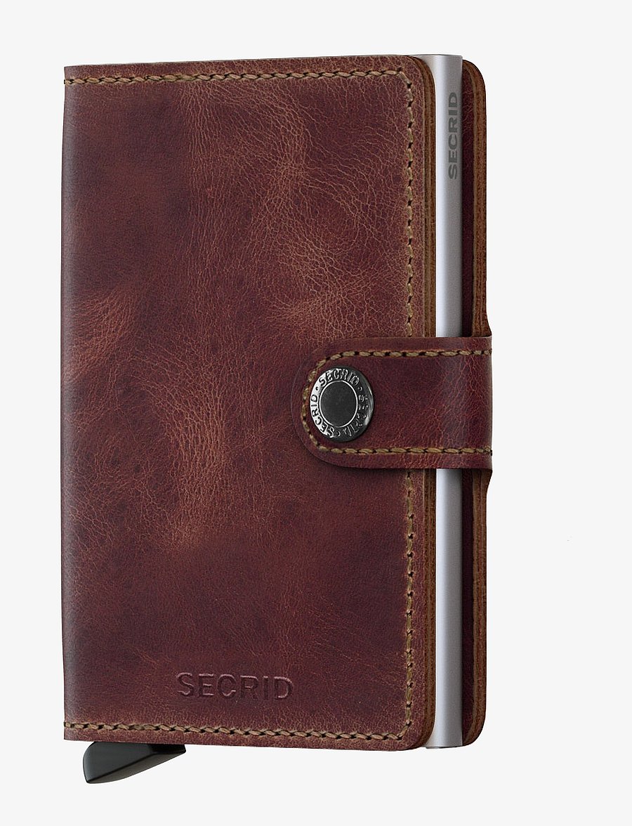 Secrid - Miniwallet - korthållare - vintage brown - 0