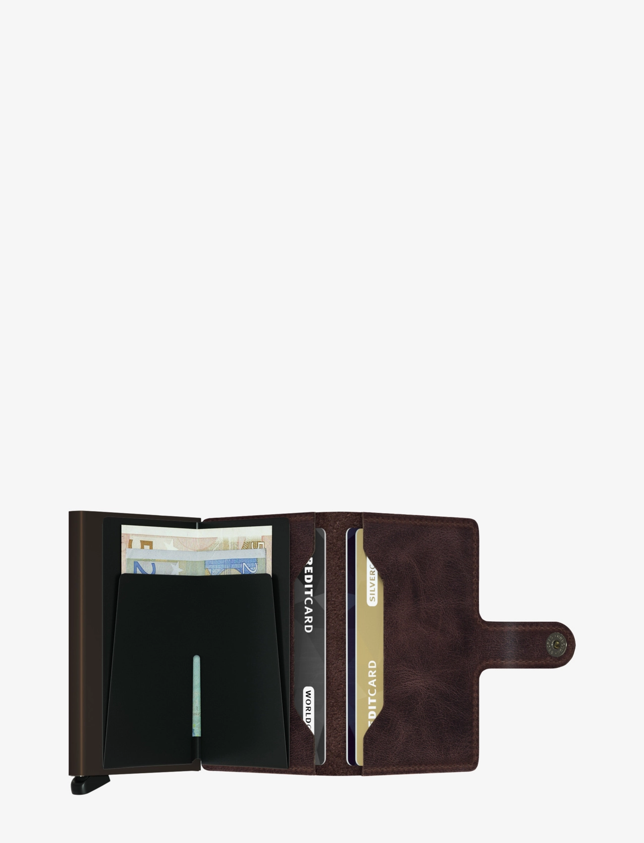 Secrid - Miniwallet - korthållare - vintage chocolate - 1