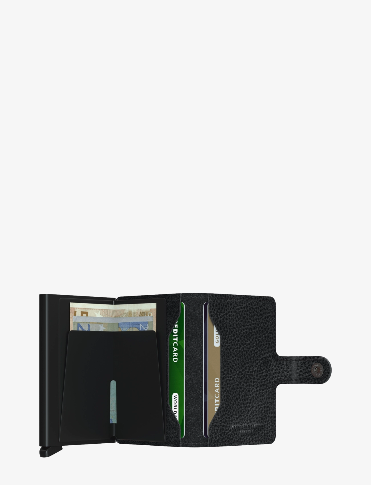 Secrid - Miniwallet - korthållare - vegetable black-black - 2