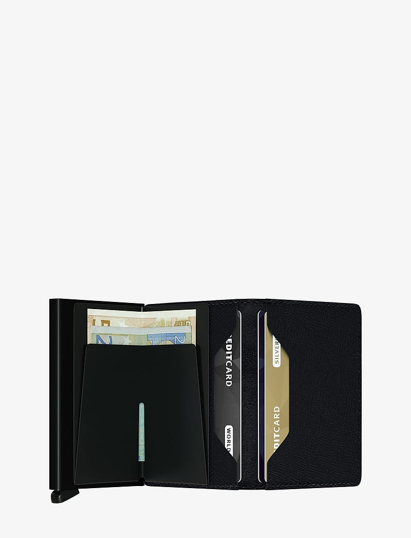 Secrid - SC-Black - portemonnaies - crisple black - 2