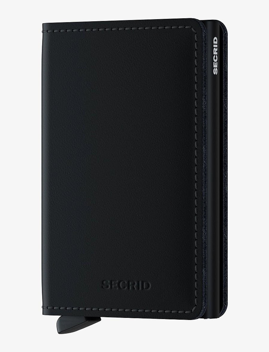 Secrid - SM-Black - portefeuilles - matte black - 0