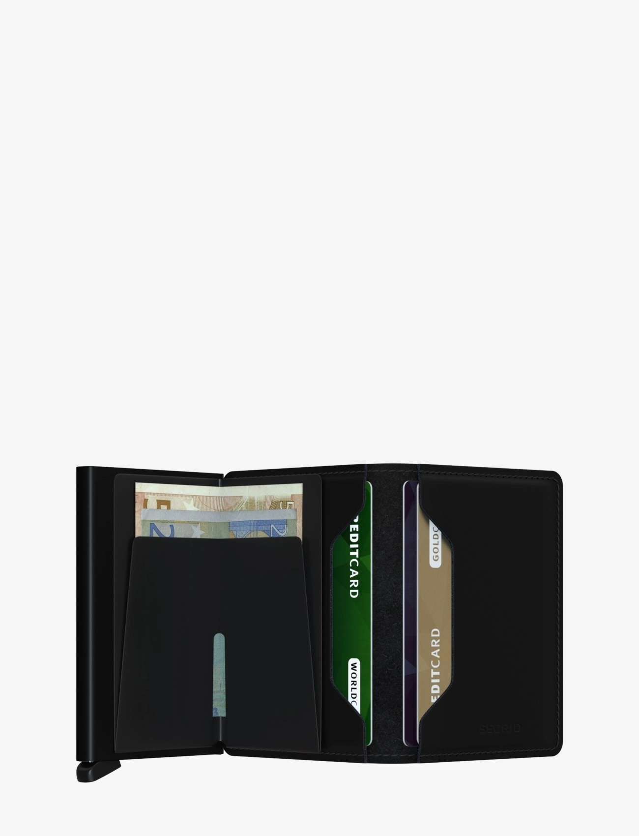 Secrid - SM-Black - wallets - matte black - 3