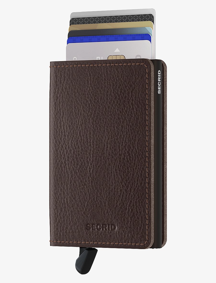 Secrid - Slimwallet - plånböcker - vegetable espresso-brown - 1