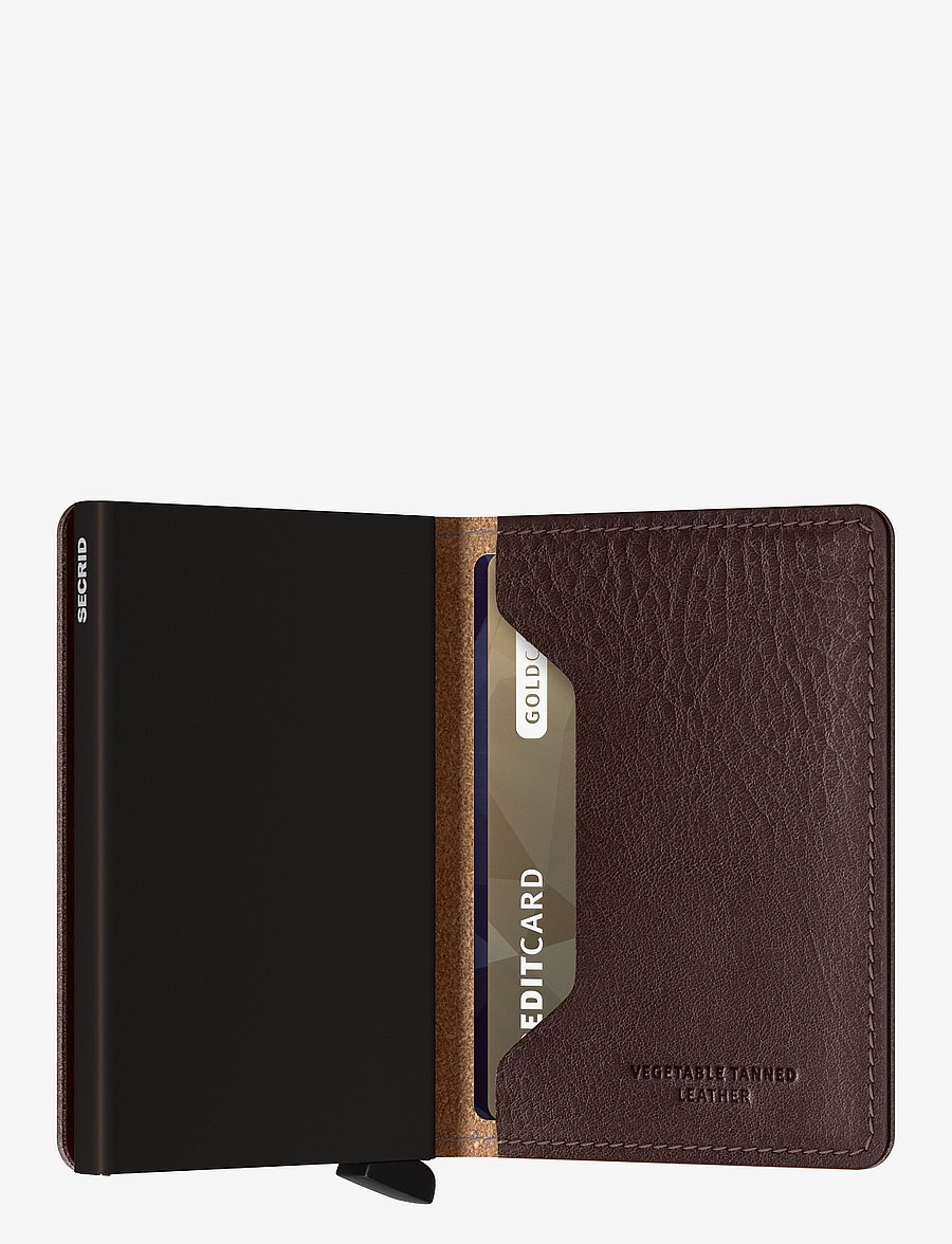 Secrid - Slimwallet - plånböcker - vegetable espresso-brown - 3