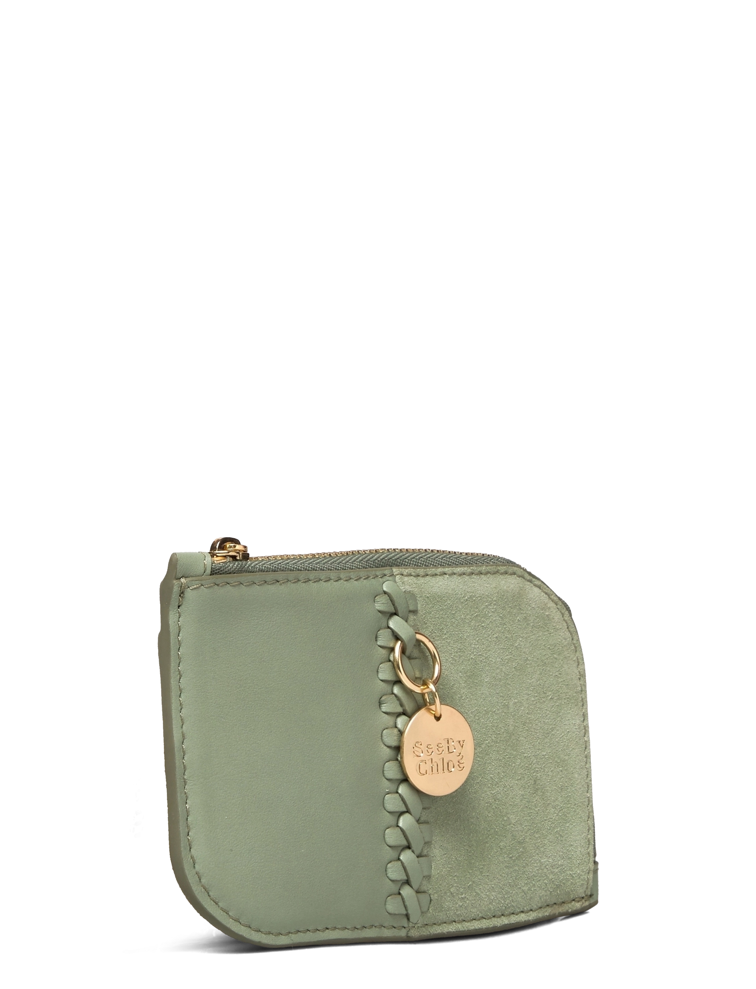 See by Chloé - COMPACT WALLETS - steel green - 2