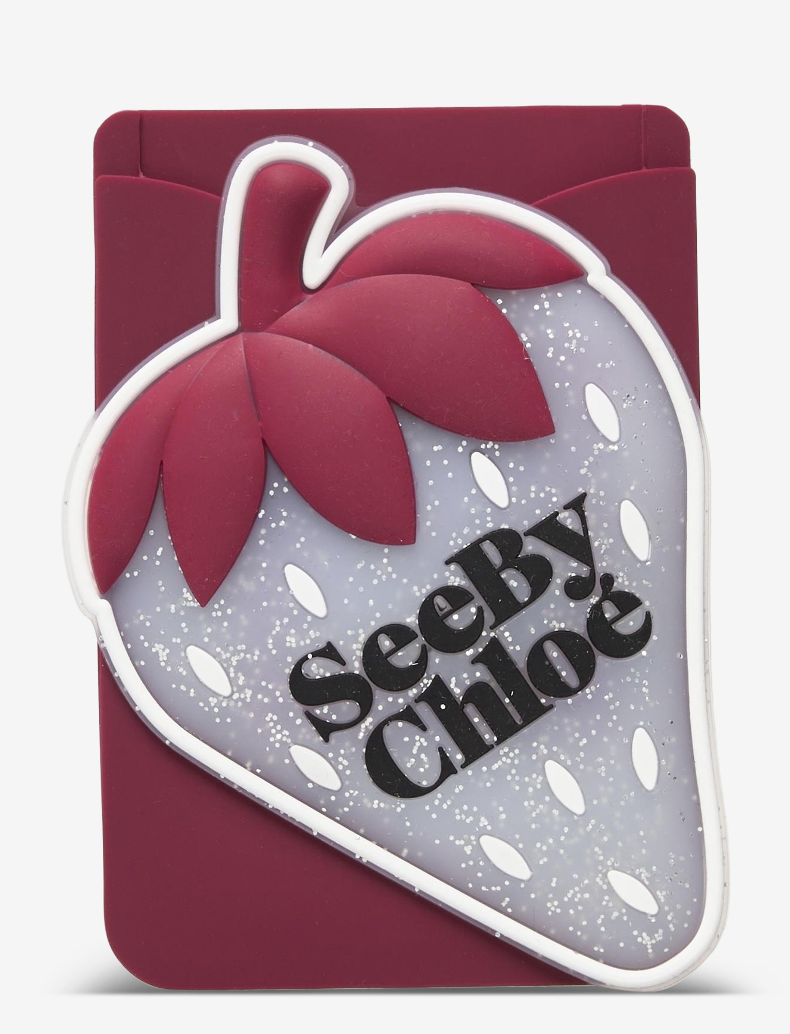 See by Chloé JARDIN DE ROSES - Puhelintarvikkeet - SILVER / red