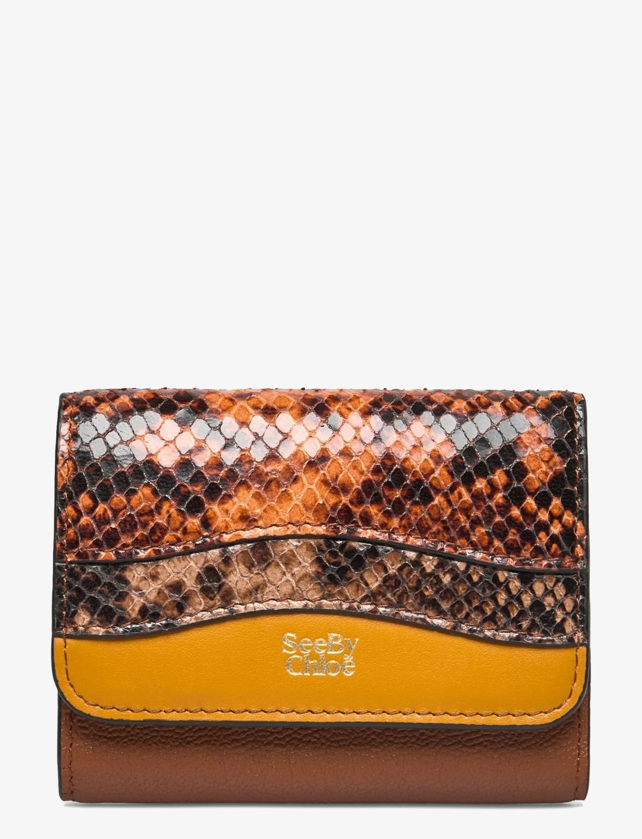 See by Chloé - LAYERS SLG - wallets - burning camel - 0