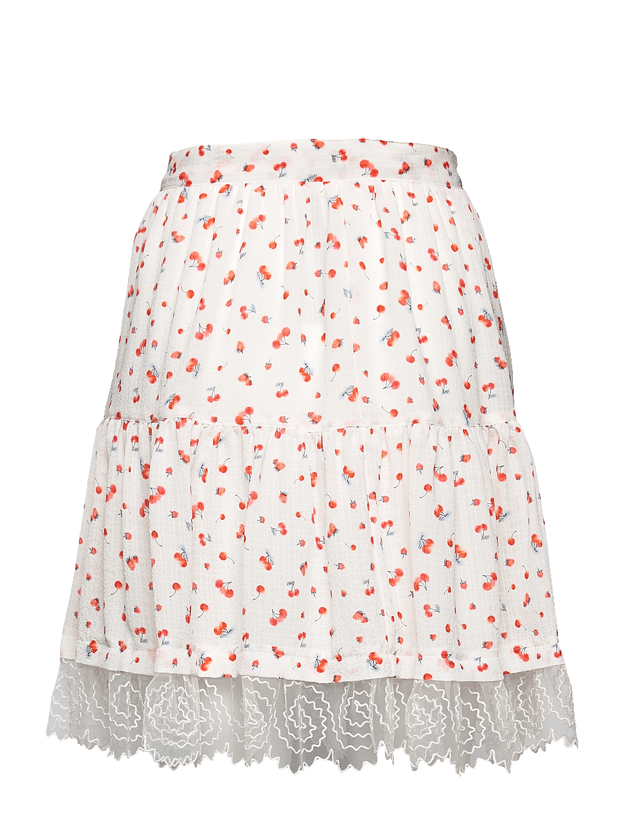 See by Chloé - SKIRT - kurze röcke - white - red 1 - 1
