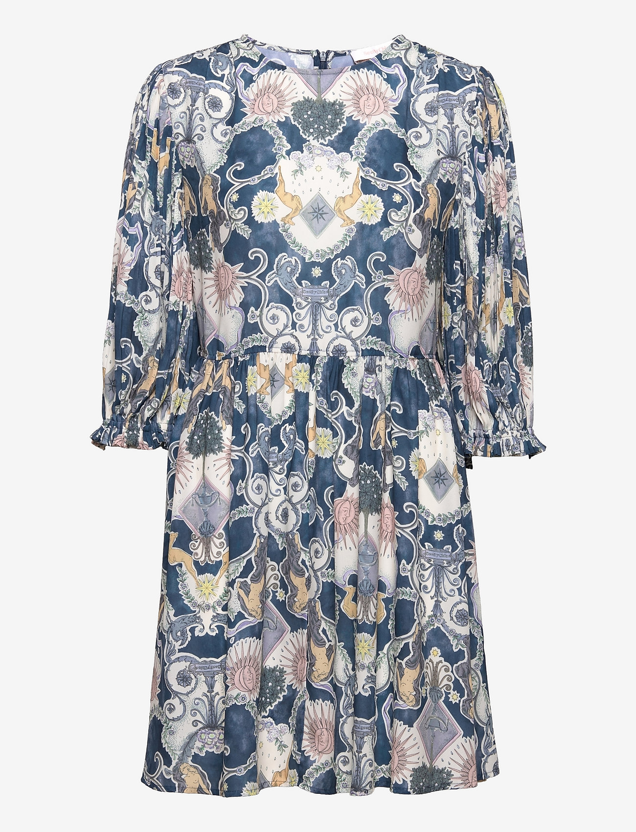 DRESS - MULTICOLOR BLUE 1