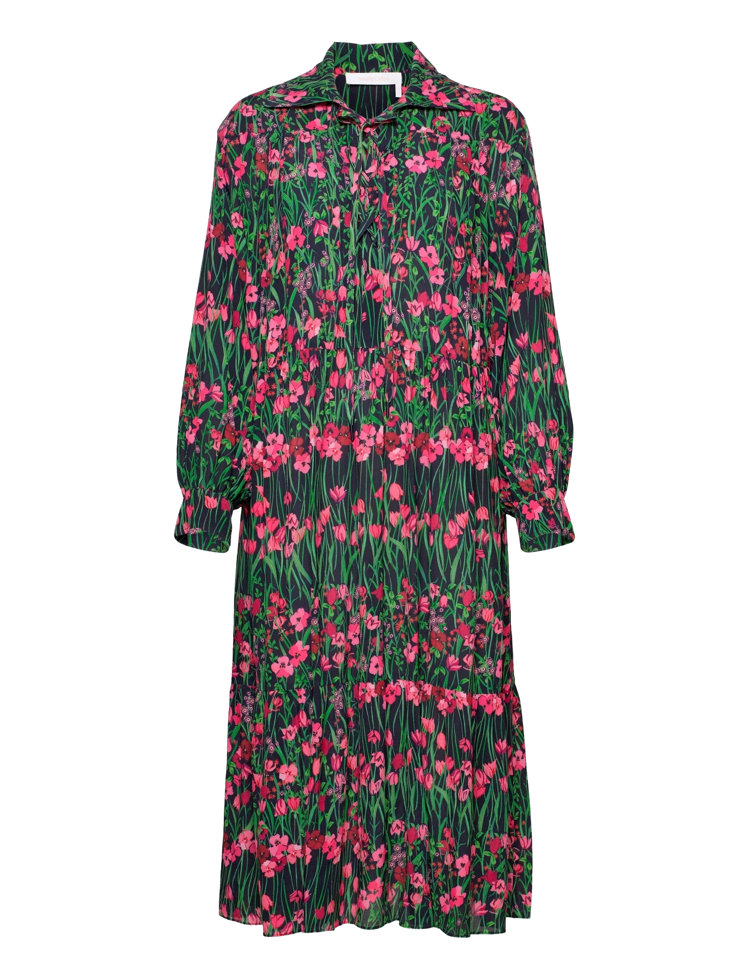 See by Chloé - DRESS - multicolor blue 2 - 0
