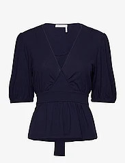 See by Chloé - Top - short-sleeved blouses - evening blue - 0