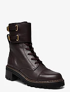 MALLORY ANKLE BOOT - 501 DARK BROWN
