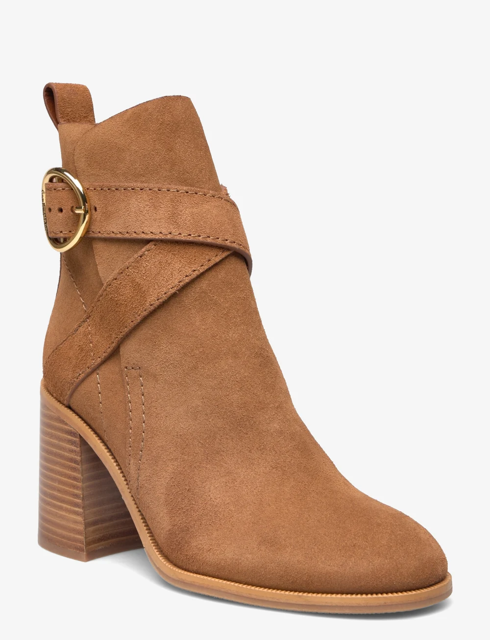 Chloe top suede boots