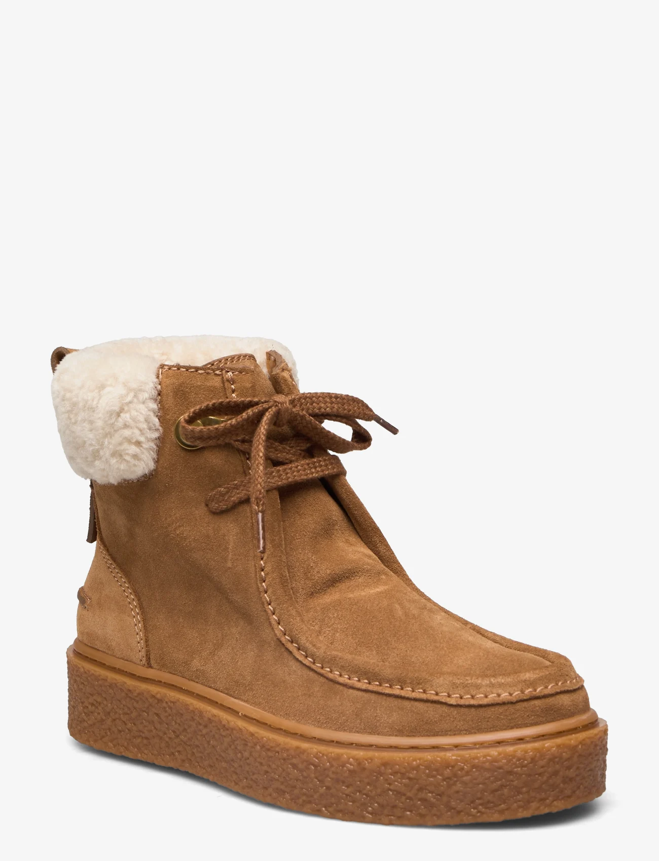 See by Chloé - JILLE - flat ankle boots - 506 tan - 0