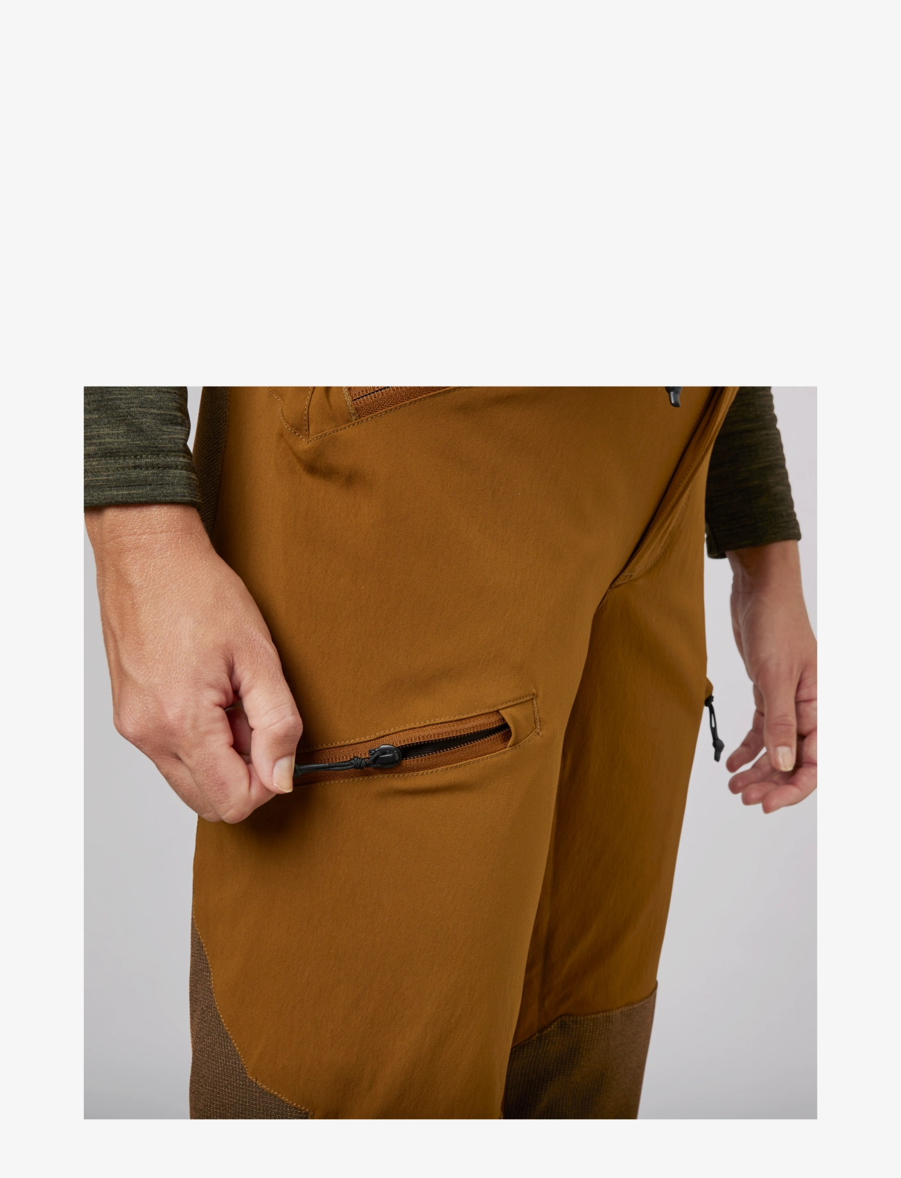 Seeland - Larch membrane trousers Women - burnt clay - 2
