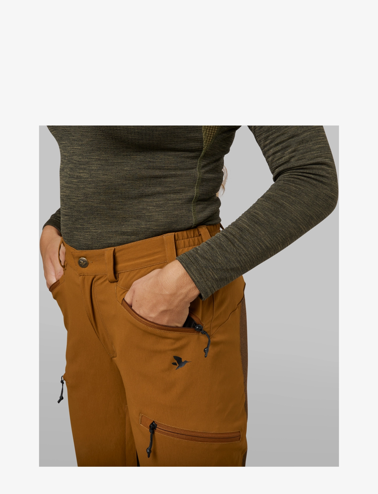 Seeland - Larch membrane trousers Women - burnt clay - 5