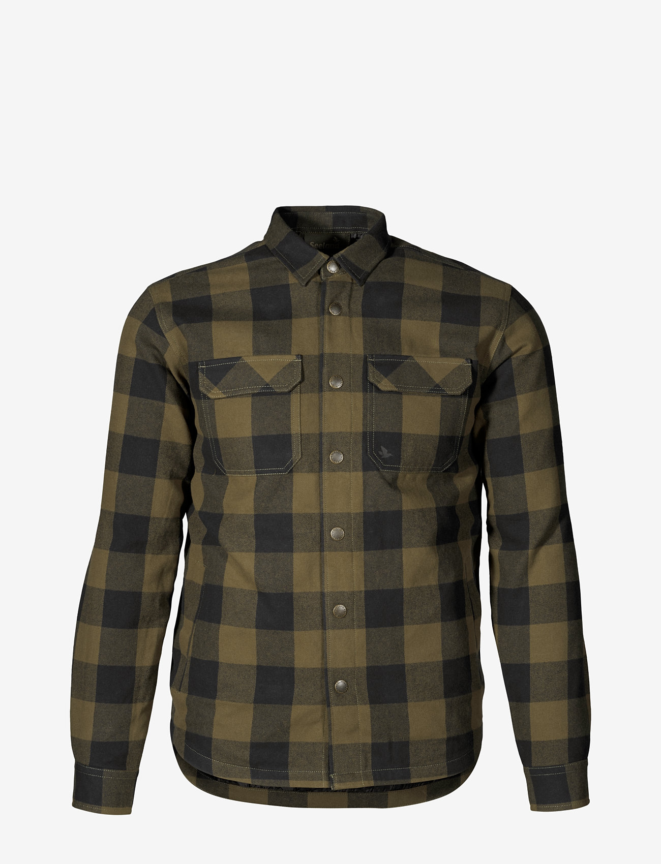 Seeland - Canada shirt - green check - 0
