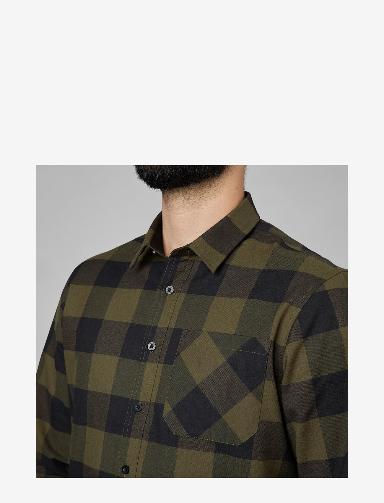 Seeland - Toronto shirt - green check - 2