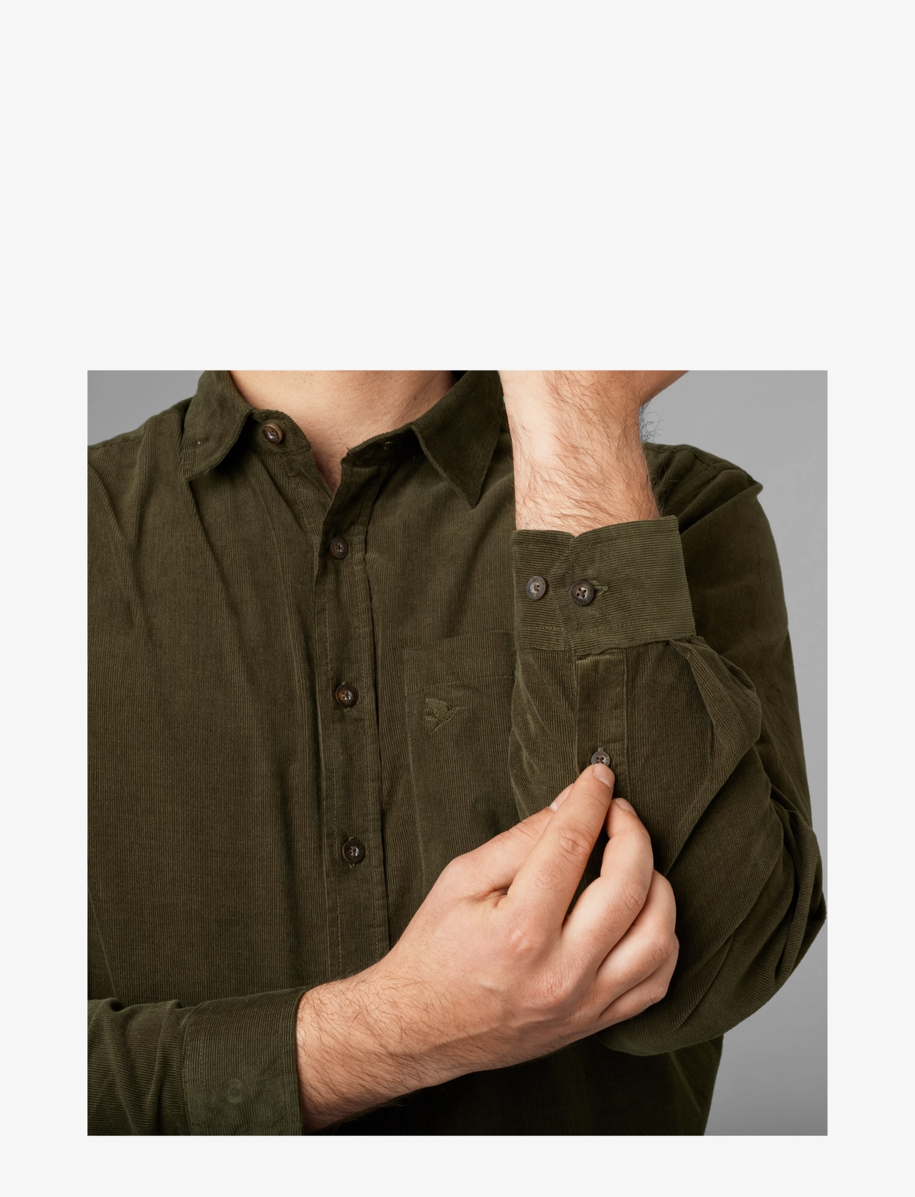 Seeland - George shirt - pine green - 2