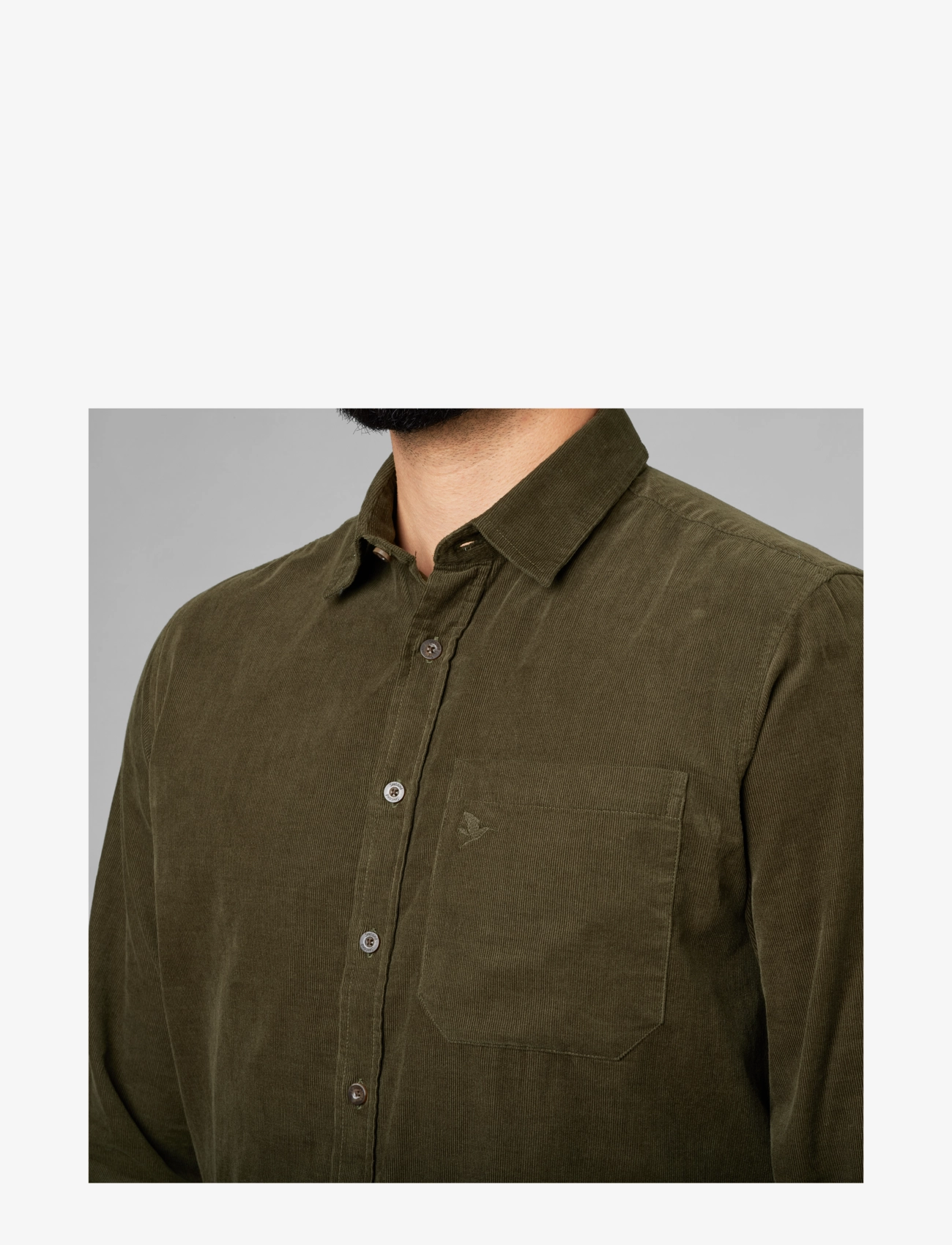 Seeland - George shirt - pine green - 3