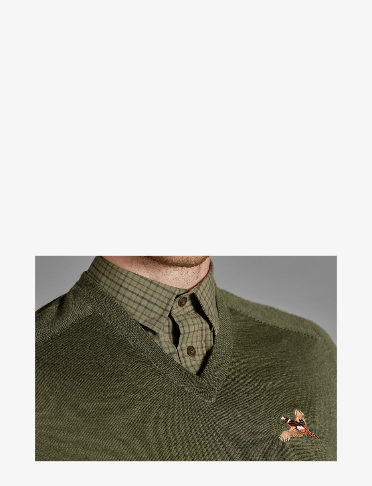 Seeland - Woodcock V-neck Pullover - classic green - 2