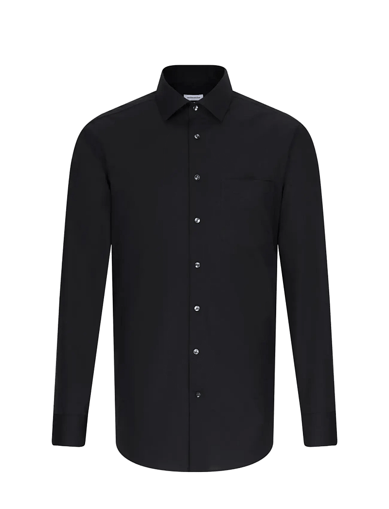Seidensticker - Business Kent 108 1/1 - kostymskjortor - black - 1