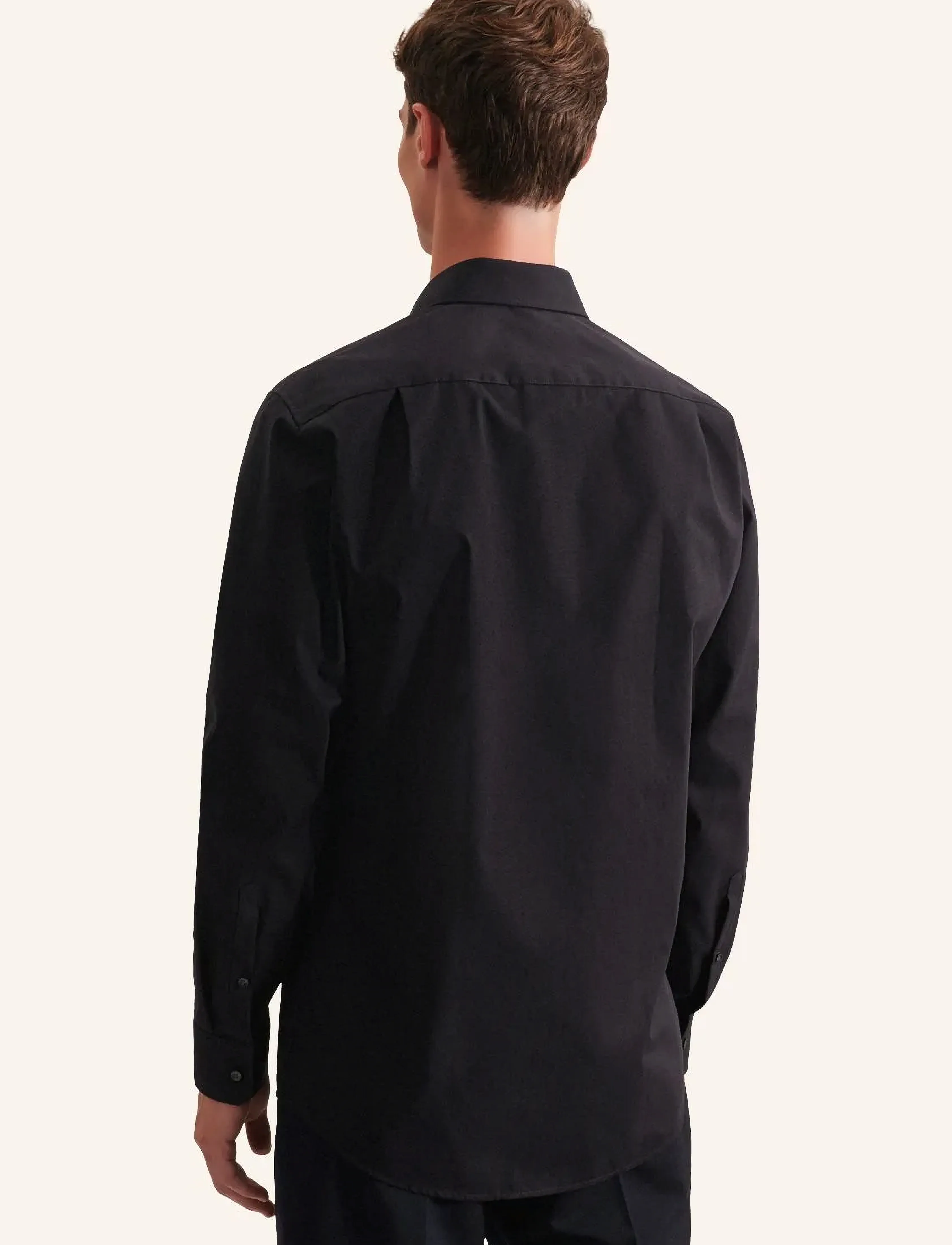 Seidensticker - Business shirt Regular - ametlikud särgid - black - 4