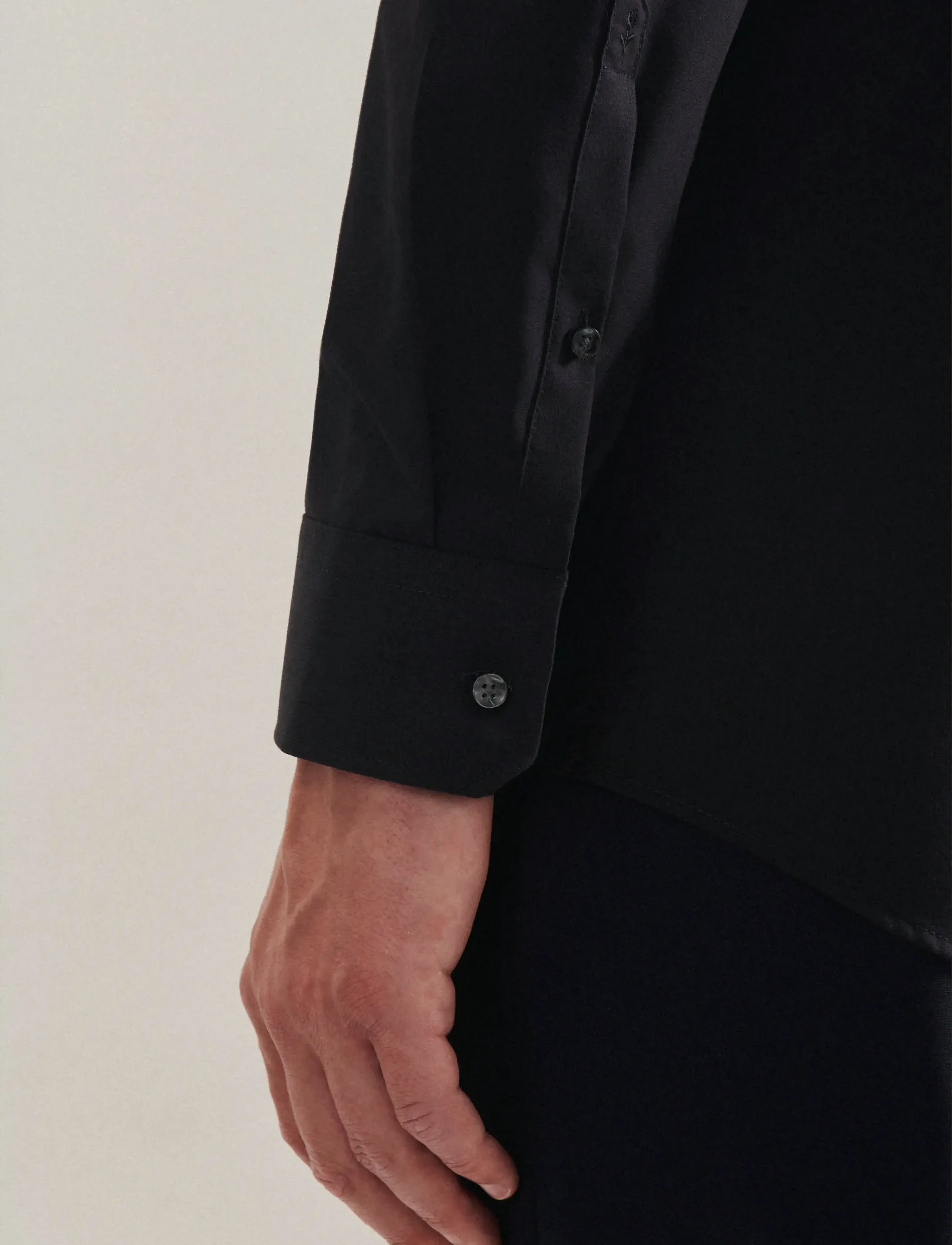 Seidensticker - Business shirt Regular - ametlikud särgid - black - 5