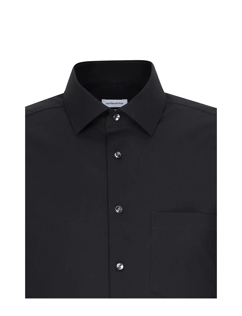 Seidensticker - Business Kent 108 1/1 - kostymskjortor - black - 3