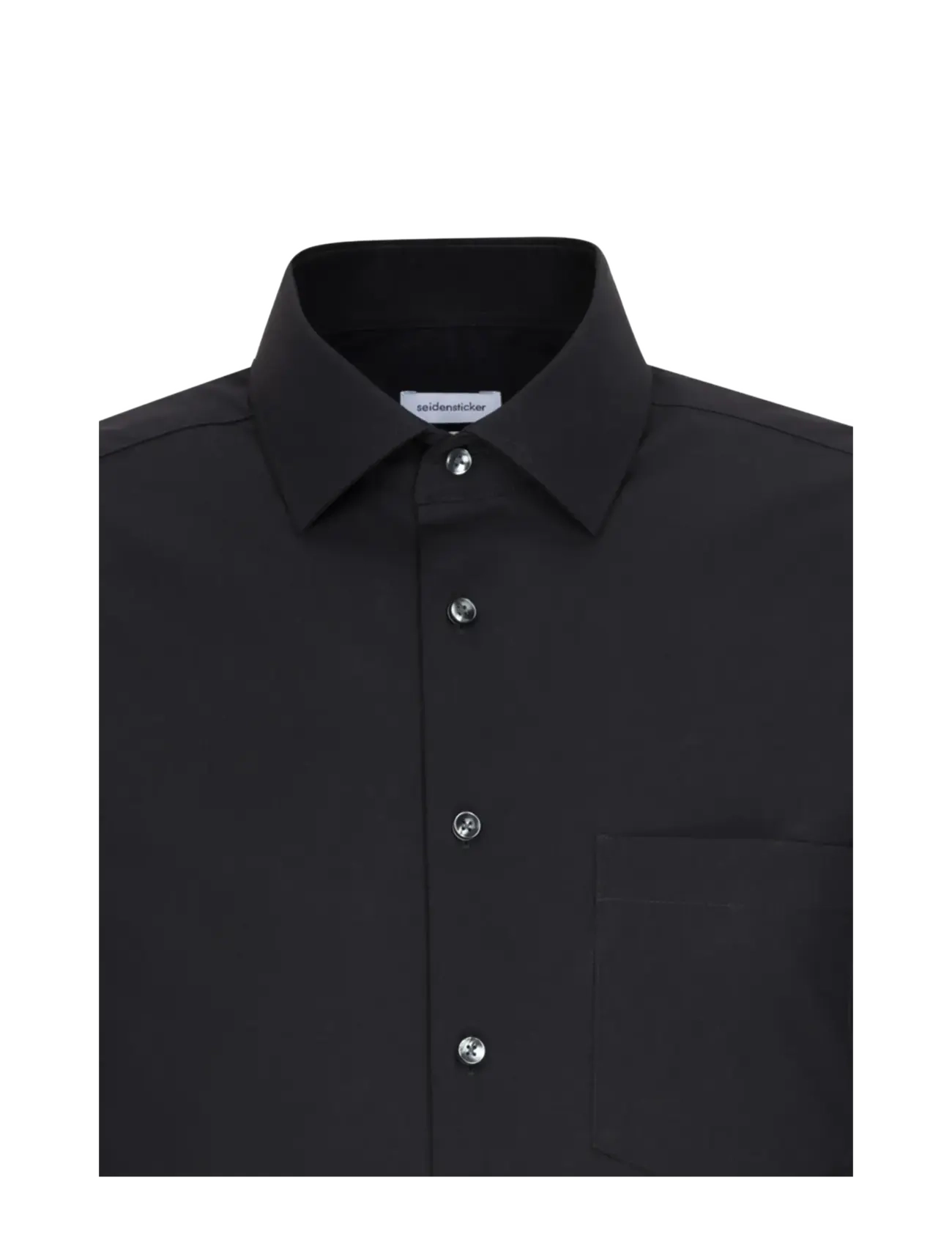 Seidensticker - Business shirt Regular - formelle skjorter - black - 3