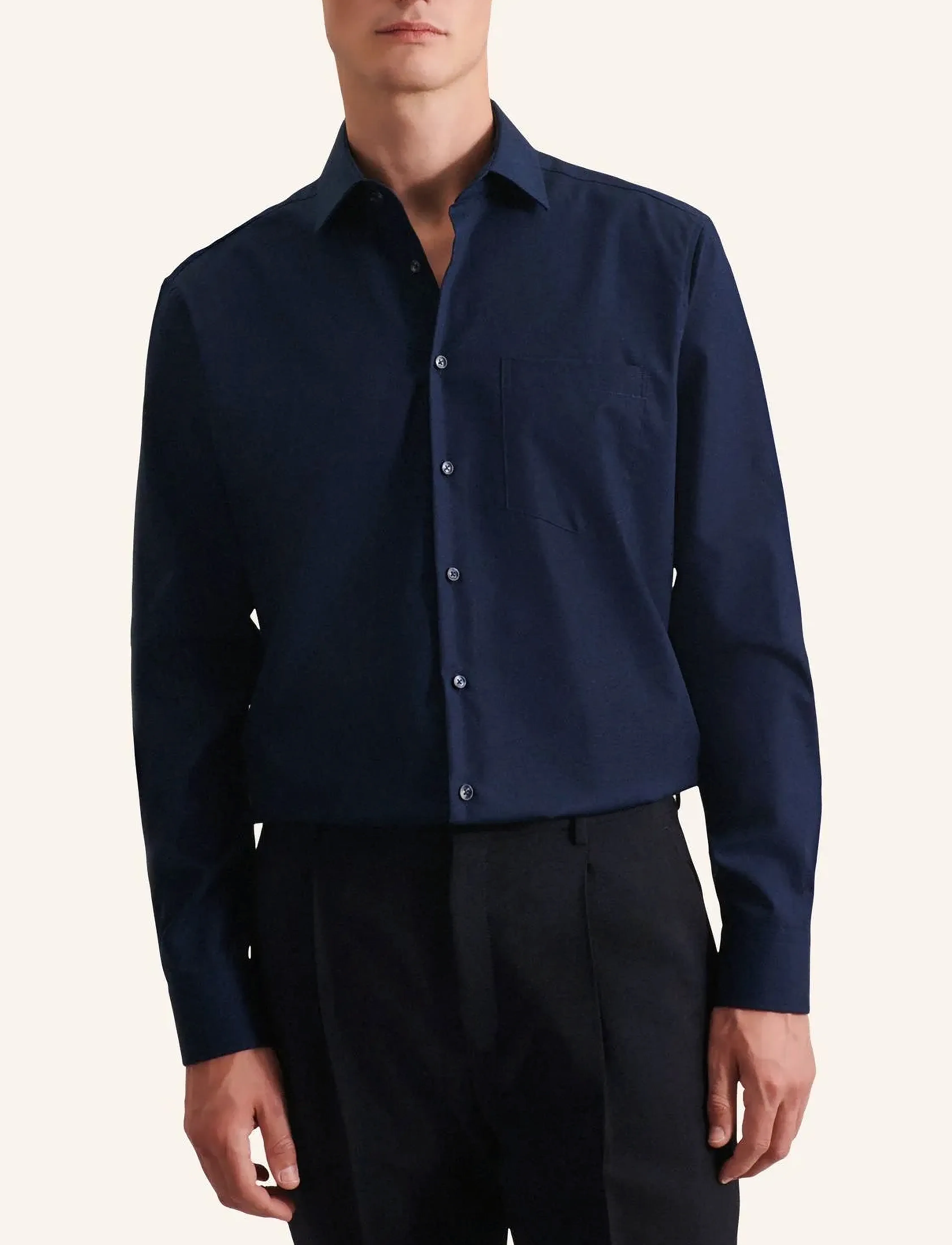 Seidensticker - Business shirt Regular - formelle hemden - navy - 5