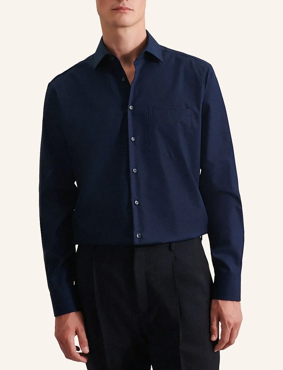 Seidensticker - Business shirt Regular - formelle hemden - navy - 5