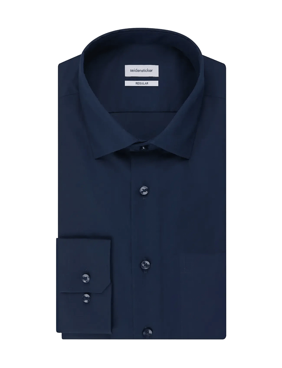 Seidensticker - Business shirt Regular - formelle hemden - navy - 3