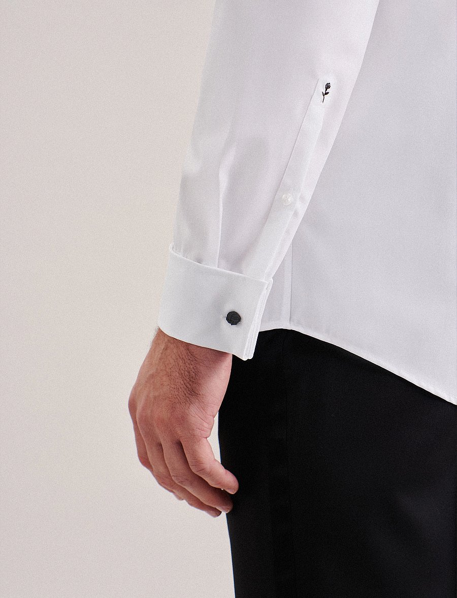 Seidensticker - Gala Regular - kostymskjortor - white - 4