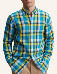 Seidensticker - New BD oT - checkered shirts - turquoise - 2