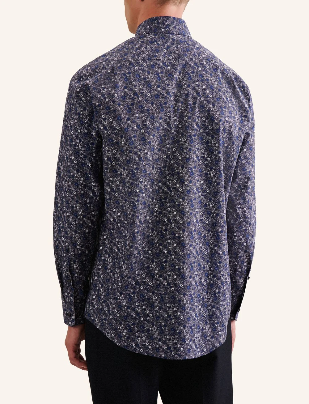 Seidensticker - Business Kent - kuviolliset paidat - grey - 4