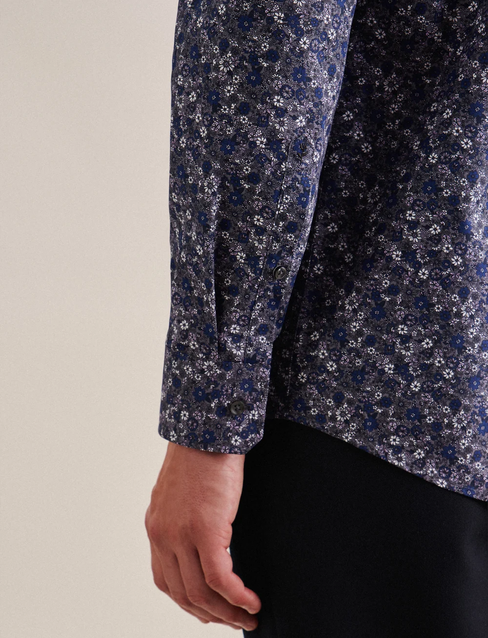 Seidensticker - Business Kent - kuviolliset paidat - grey - 5