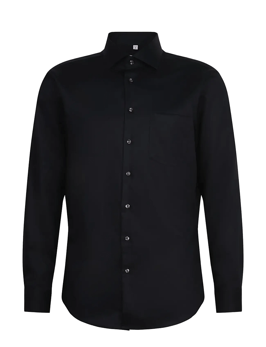 Seidensticker - Business shirt Regular - formelle hemden - black - 0