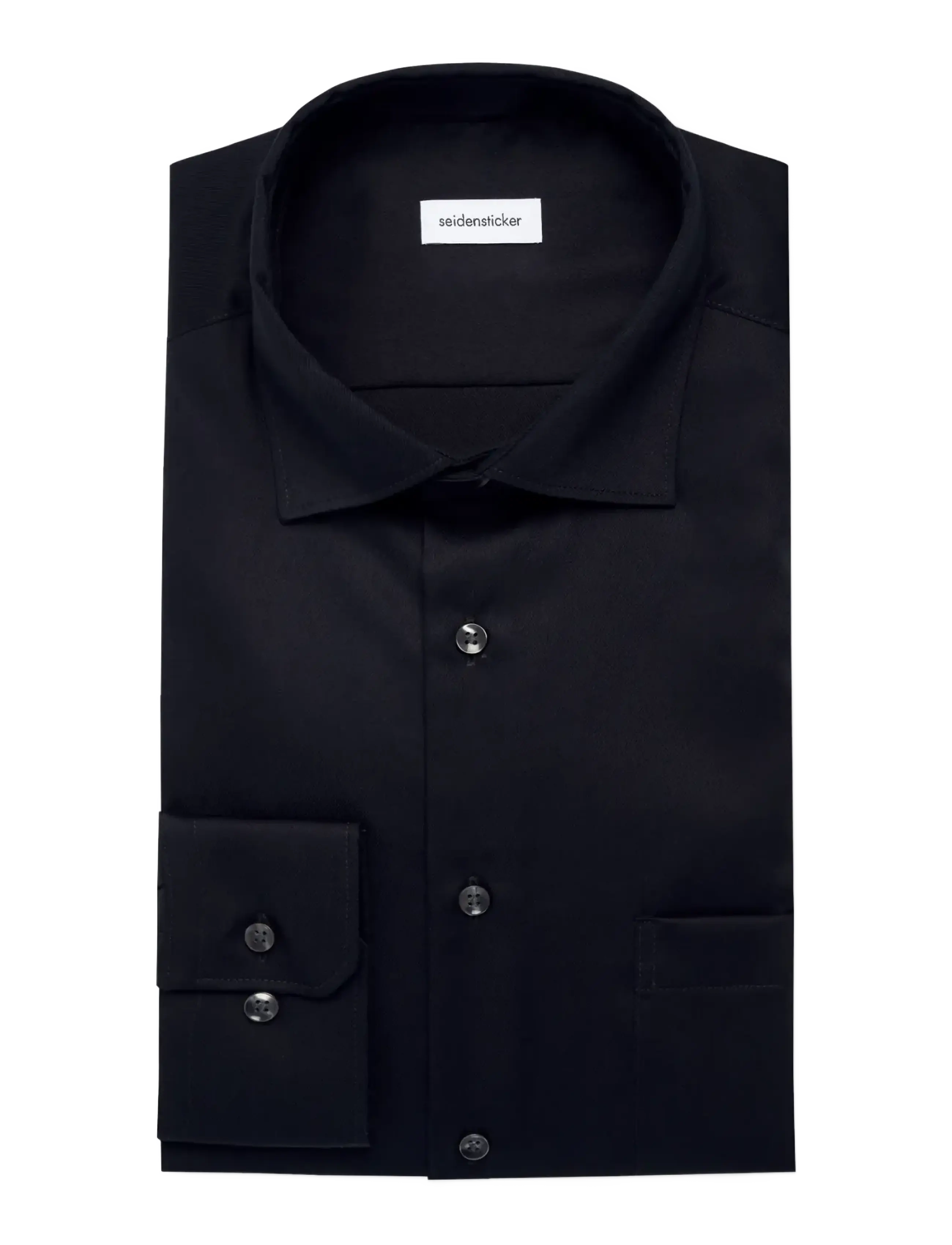 Seidensticker - Business shirt Regular - formelle hemden - black - 1