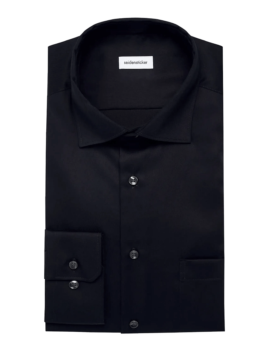 Seidensticker - Business shirt Regular - formelle hemden - black - 1