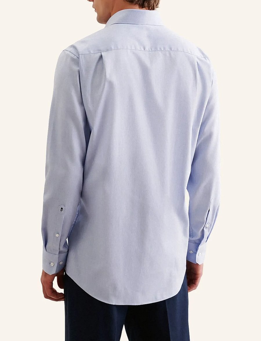 Seidensticker - Business shirt Regular - formelle skjorter - mid blue - 3