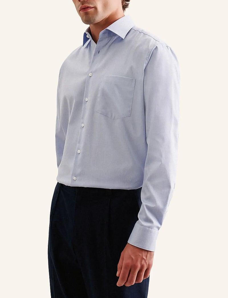 Seidensticker - New Kent 108 Combi Cuff - pidulikud särgid - mid blue - 2