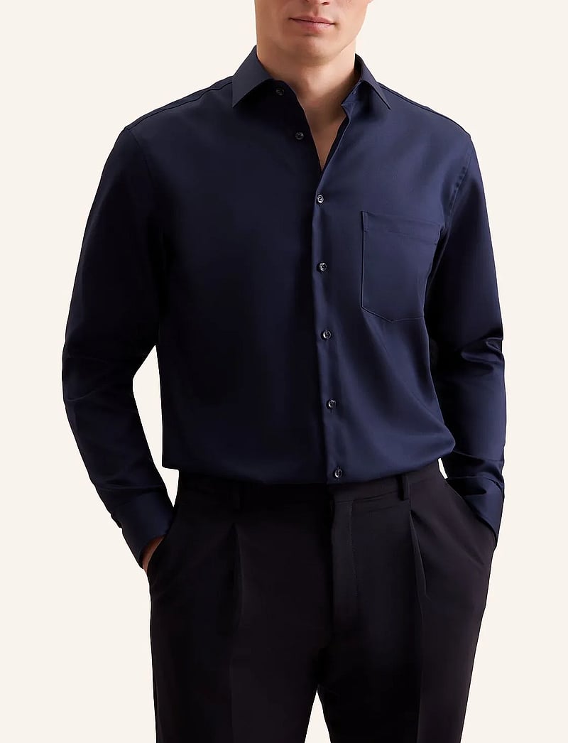 Seidensticker - New Kent 108 Combi Cuff - pidulikud särgid - navy - 0